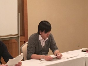 平成28年度第6回例会の様子